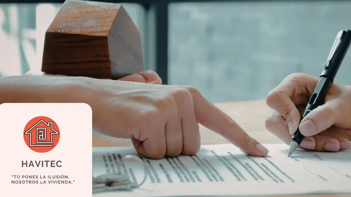 Firma de contrato de vivienda con una de las agencias inmobiliarias en Barcelona y Rubí